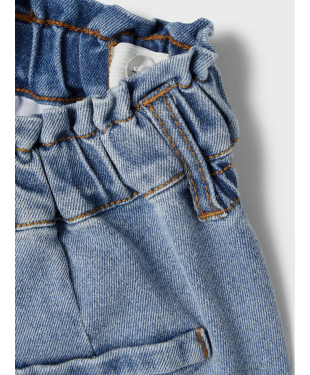 Name It denimshorts i lyseblå til piger billede 2