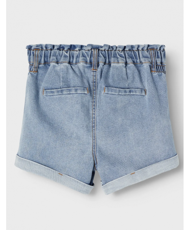 Name It denimshorts i lyseblå til piger billede 4