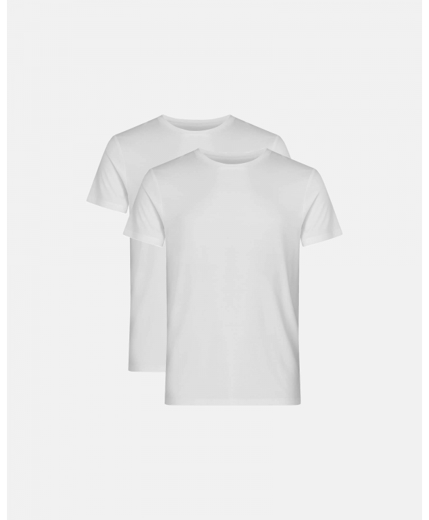 Resteröds 2-pak T-shirts i hvid til herre billede 2