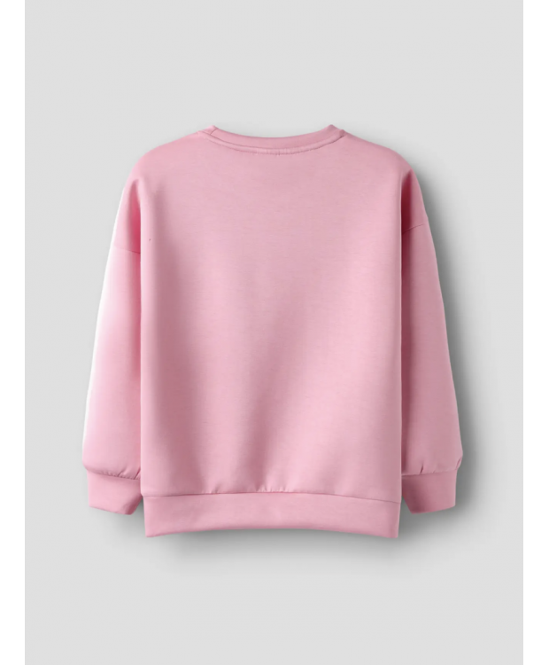 Name It sweatshirt i lyserød til piger billede 3