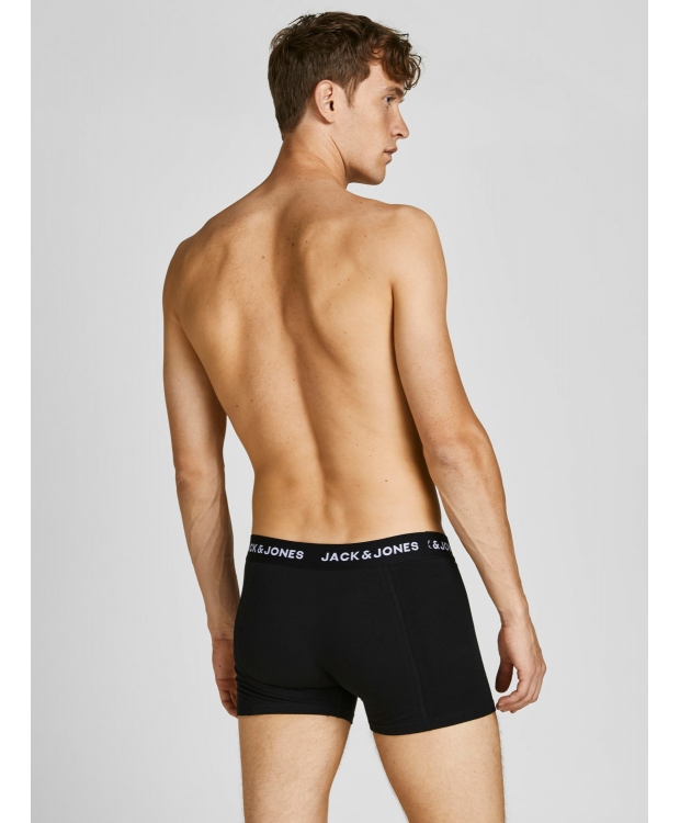 Jack & Jones boxershorts 5-pak sort til herre billede 4