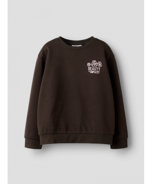 Name It sweatshirt i brun til piger billede 1