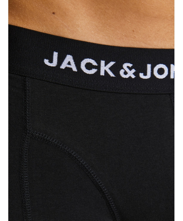 Jack & Jones boxershorts 5-pak sort til herre billede 5