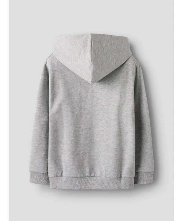 Name It Minecraft-sweatshirt i lysegrå til drenge billede 3