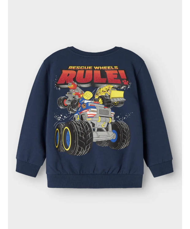 Name It Paw Patrol-sweatshirt i navy til drenge billede 3