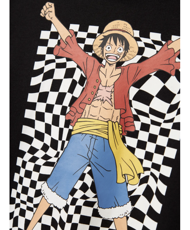 Name It One Piece-hoodie i sort til drenge billede 2