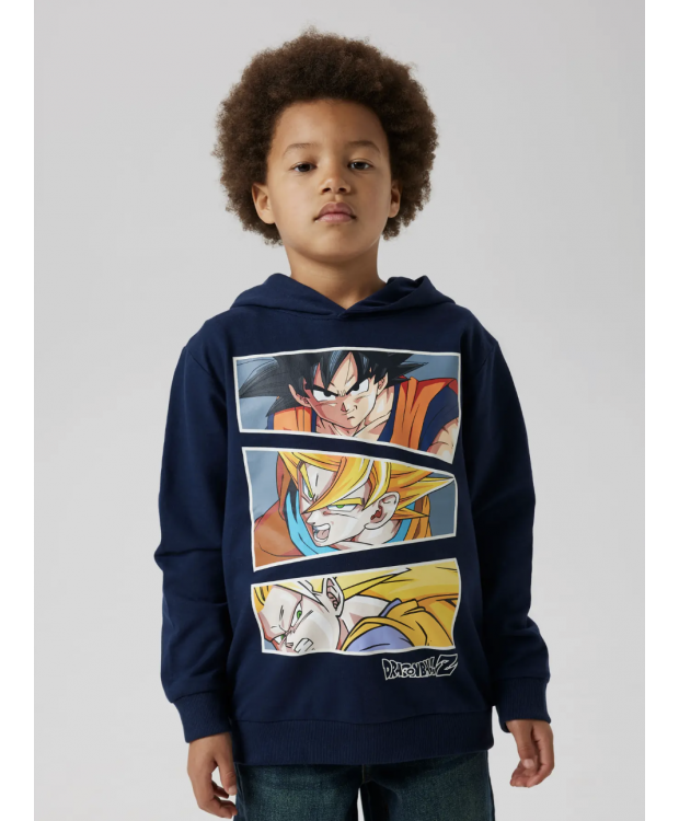 Name It Dragon Ball Z-hoodie i navy til drenge billede 2