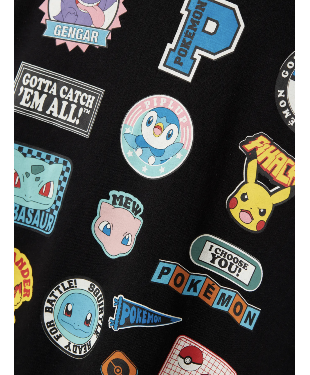 Name It Pokémon-hoodie i sort til drenge billede 4