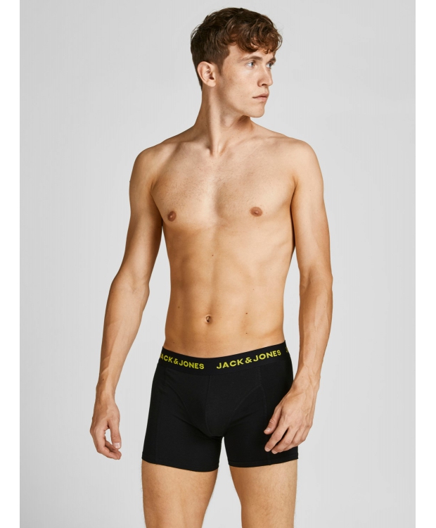 Jack & Jones boxershorts 5-pak sort til herre billede 2