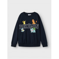 Name It Pokémon-hoodie i Dark Sapphire til drenge