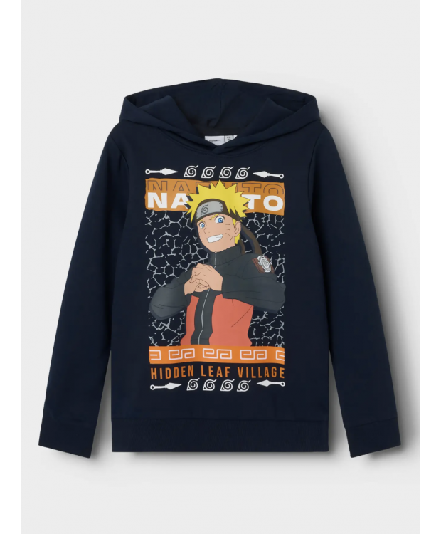 Name It Naruto-hoodie i navy til drenge billede 1