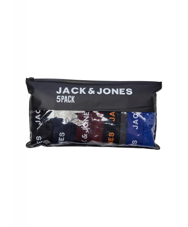 Jack & Jones boxershorts 5-pak forskellige farver til herre billede 6