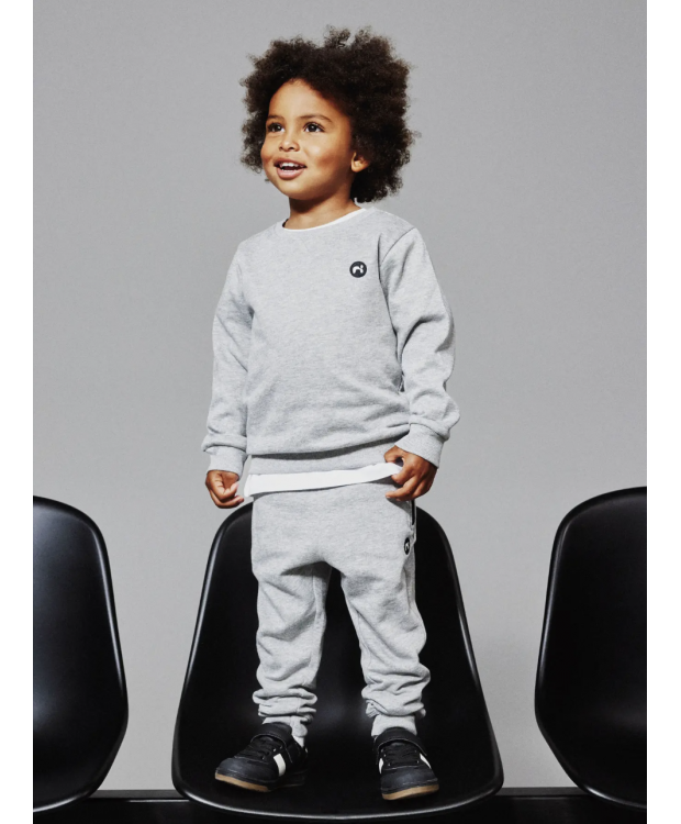 Name It sweatshirt i lysegrå til drenge billede 2