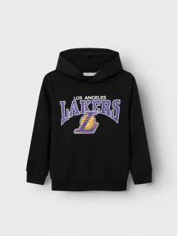 Name It Lakers-hoodie i sort til drenge