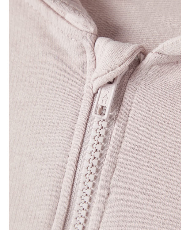 Name It sweatcardigan med hætte i lyserød til piger billede 2
