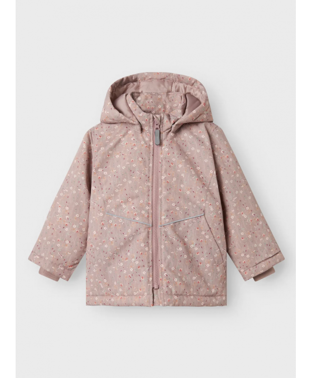 Name It blomsterjakke i lyserød til piger billede 1