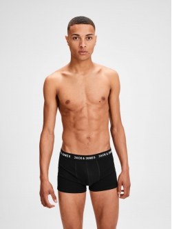 Jack & Jones 5-pak boxershorts sort til herre