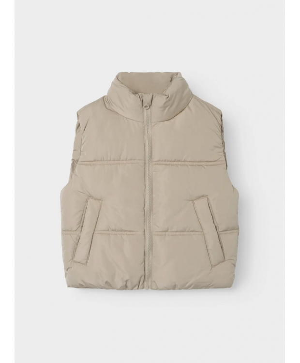 Name It dynevest i beige til piger billede 1