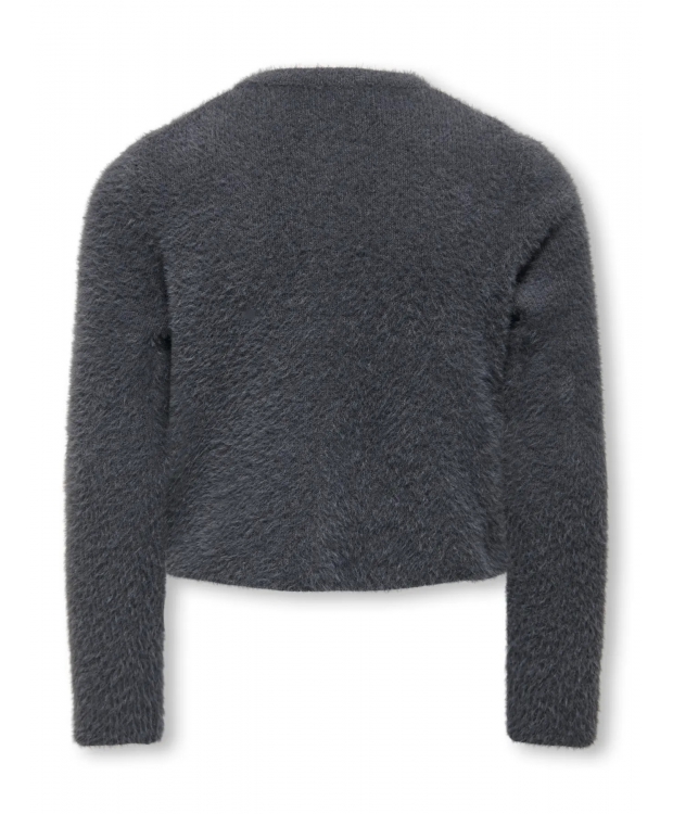KIDS ONLY blød strikket cardigan i grå til piger billede 2