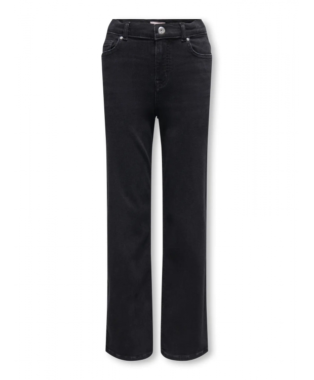 KIDS ONLY jeans i sort med mellemhøj talje til piger billede 1