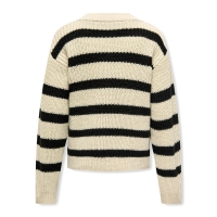 KIDS ONLY Strikpullover med striber til piger