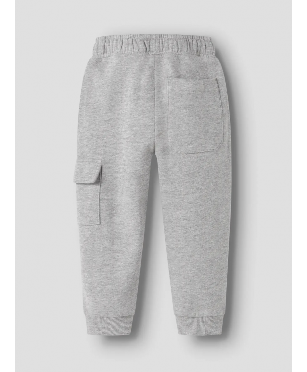 Name It cargo-sweatpants i lysegrå til drenge billede 5