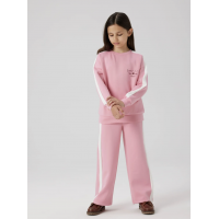 Name It wide leg-sweatpants i lyserød til piger