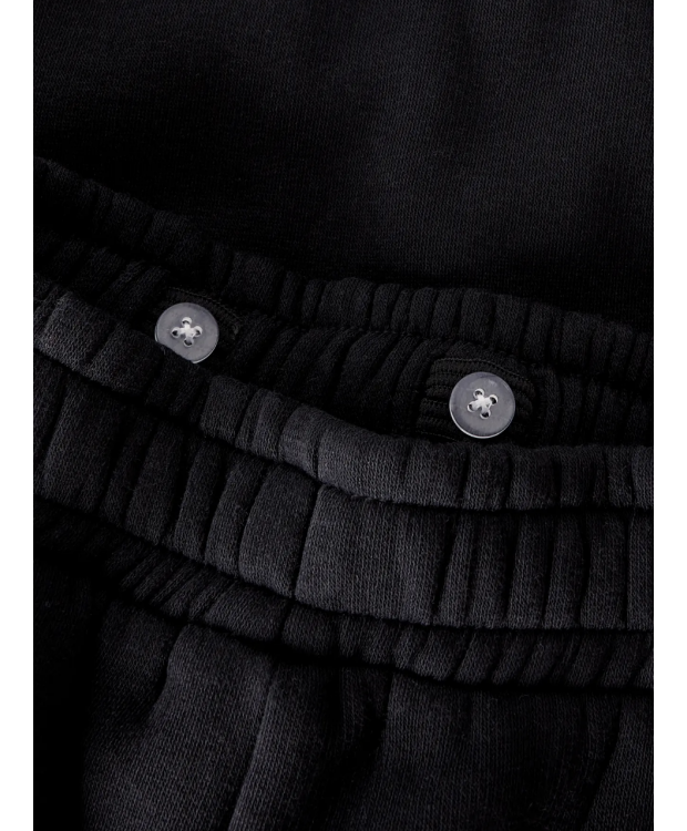 Name it wide leg sweatpants i sort til drenge billede 2