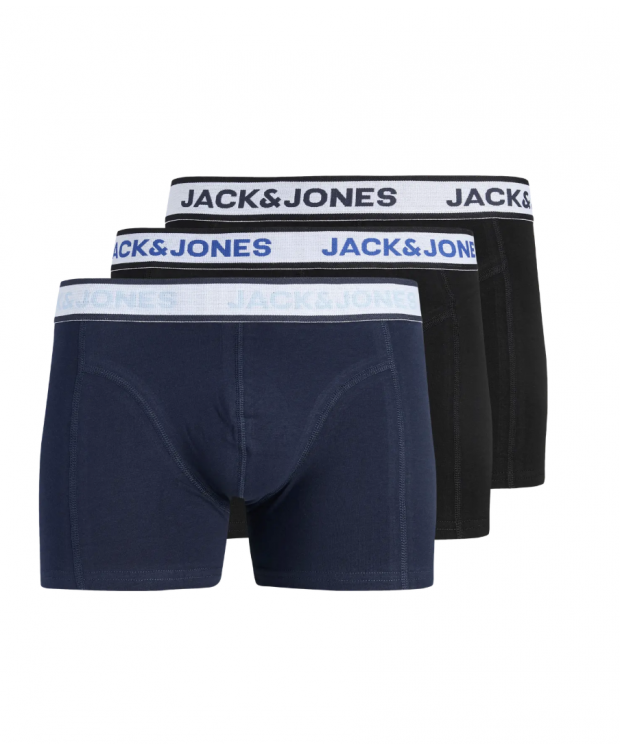 JACK & JONES Adam 3-pak underbukser i flere farver til herre billede 1
