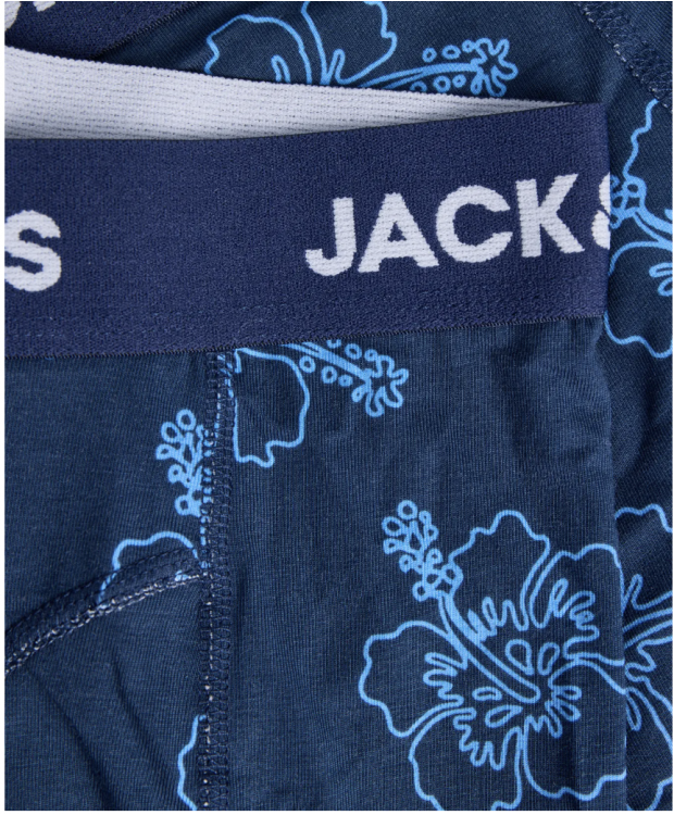 JACK & JONES 3-pak JACANTHONY Print Trunks til mænd billede 6