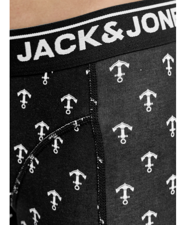 JACK & JONES Barry 3-pak underbukser i sort til herre billede 5