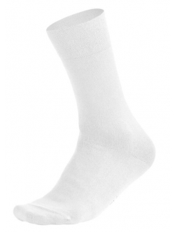 Kilde Comfort & Diabetes bambus-ankelstrømper i hvid – unisex
