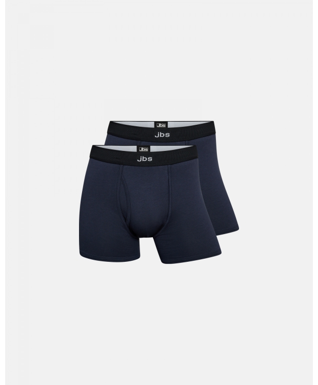 JBS 2-pak boxershorts i navy i gaveæske til herre billede 1