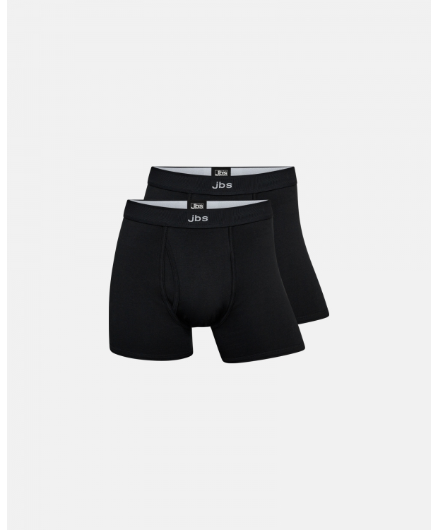 JBS 2-pak boxershorts i sort i gaveæske til herre billede 1