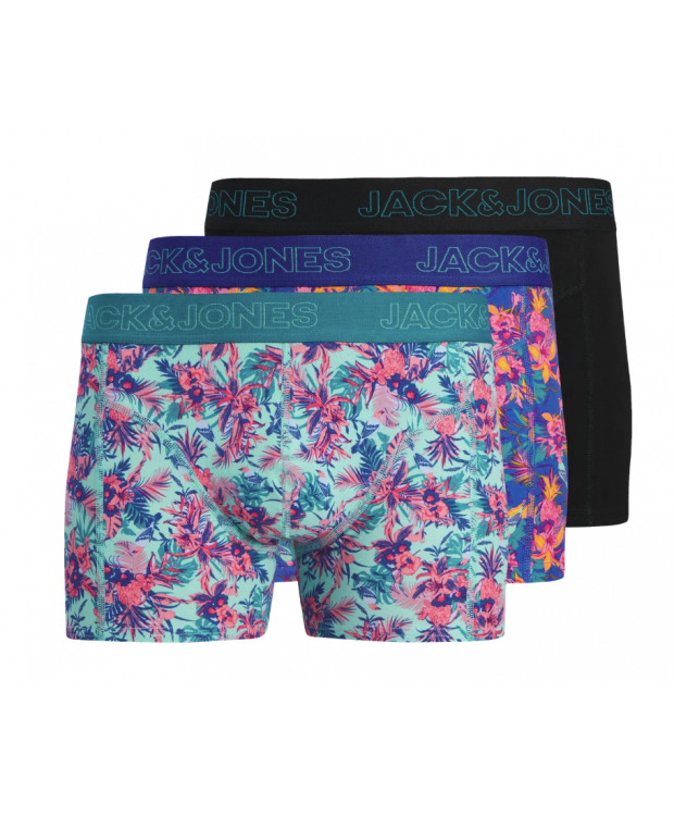 JACK & JONES 3-pak JACEXOTIC trunks til mænd billede 1