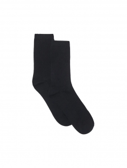 ONLY & SONS 2-pak ribstrømper i sort til herre