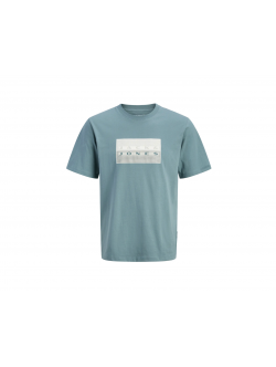 JACK & JONES MINI T-shirt i blå til drenge