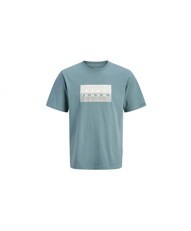 JACK & JONES MINI T-shirt i blå til drenge billede 1