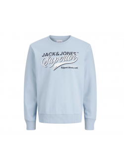 JACK & JONES MINI sweatshirt i blå til drenge