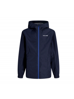 JACK & JONES MINI regnjakke i navy til drenge