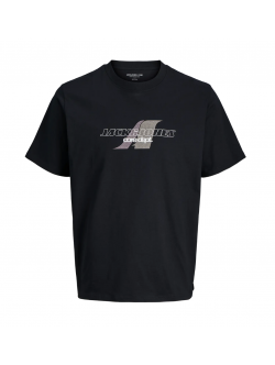 JACK & JONES MINI T-shirt i sort til drenge