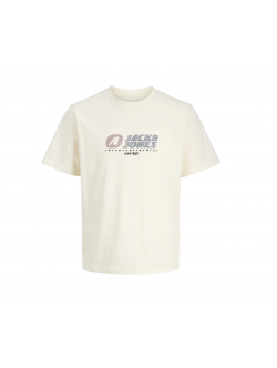 JACK & JONES MINI T-shirt i hvid til drenge