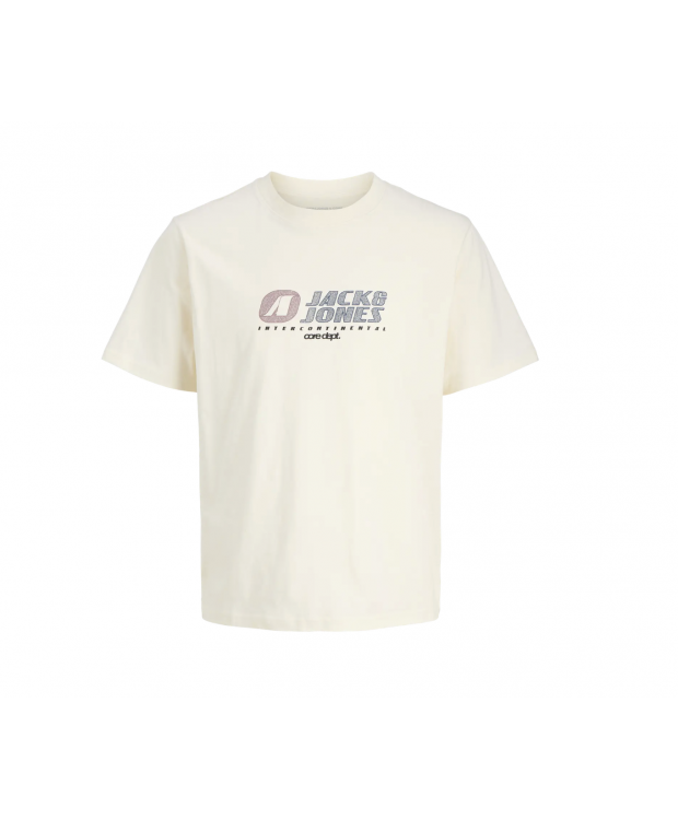 JACK & JONES MINI T-shirt i hvid til drenge billede 1