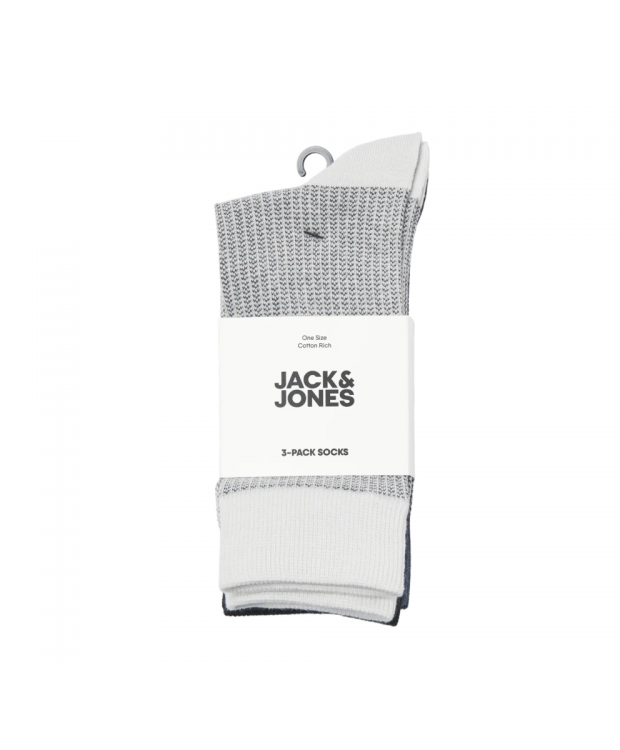 JACK & JONES Bird eye-struktur 3-pak herrestrømper billede 2