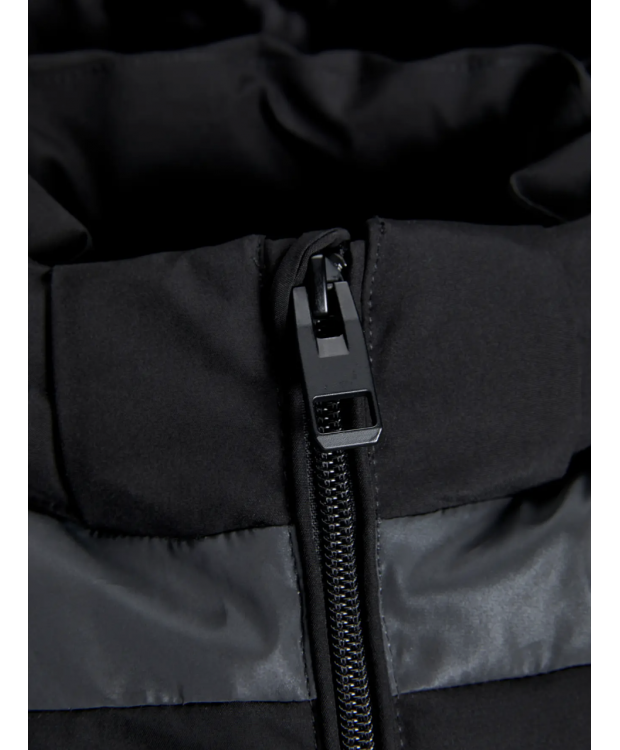 JACK & JONES MINI pufferjakke i sort til drenge billede 3