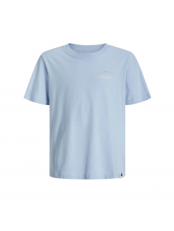 JACK & JONES MINI relaxed fit-T-shirt i lyseblå til drenge