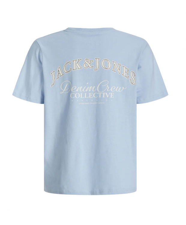 JACK & JONES MINI relaxed fit-T-shirt i lyseblå til drenge billede 2