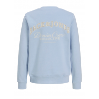 JACK & JONES MINI sweatshirt i lyseblå til drenge
