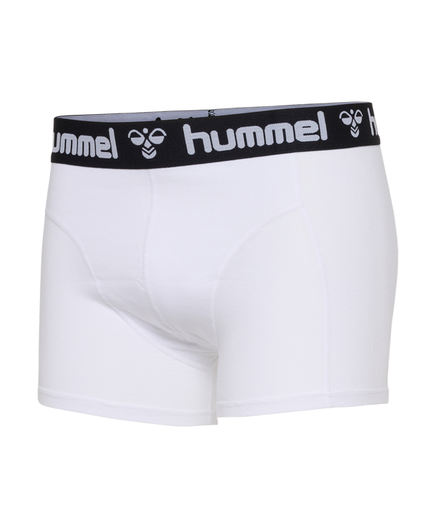 Hummel Mars boxershorts 2-pak hvid og sort til herre – OUTLET billede 3