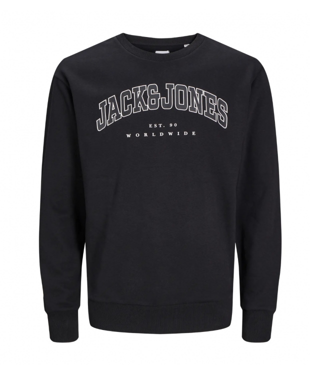 JACK & JONES MINI sweatshirt i sort til drenge billede 6